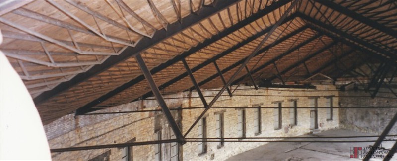 Existing Roof Trusses